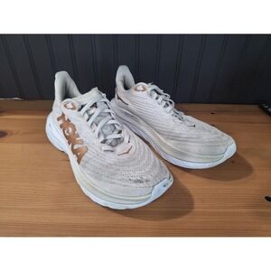 Hoka Mach 5 Womens Running Shoes White Copper Size 9 B